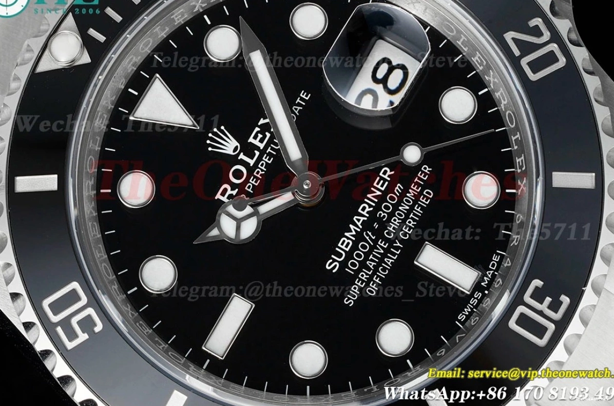 Submariner SS SS ARF VS3135 40mm Black Dial 116610LN 0201